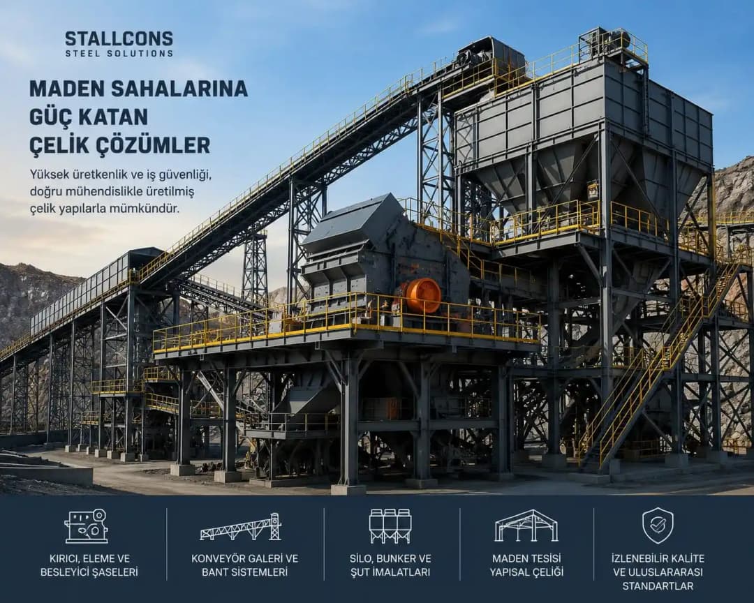 Maden Ekipmanları & Çelik Yapıları